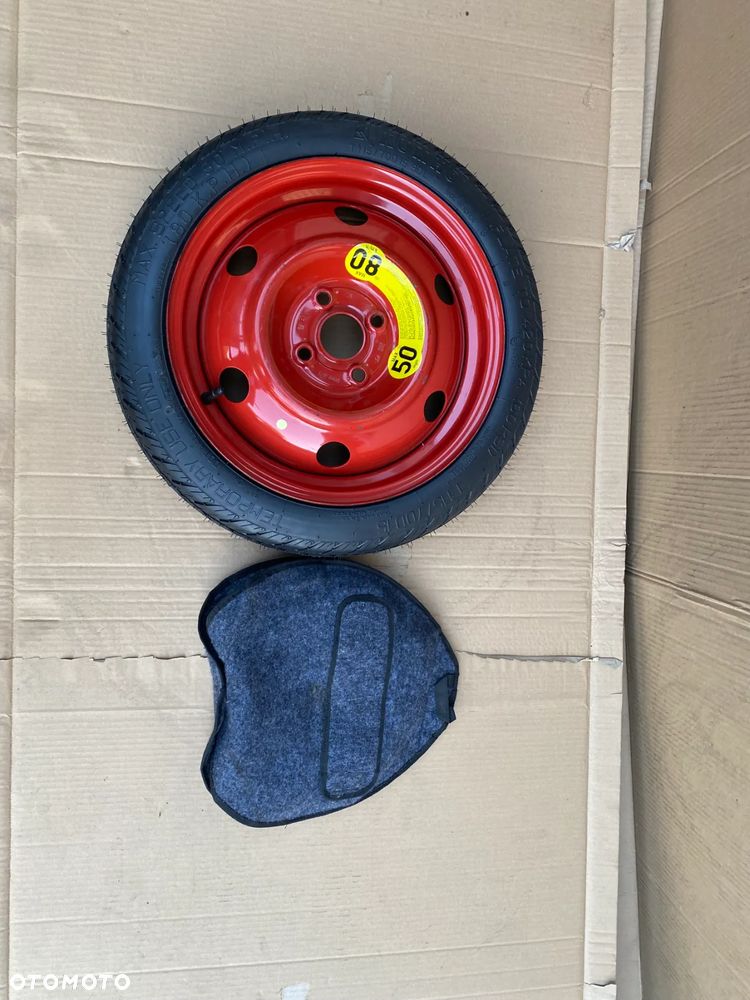 Koło dojazdowe dojazdówka 15 Kia Rio  Hyundai I10 i10   4x100  + zestaw - 5