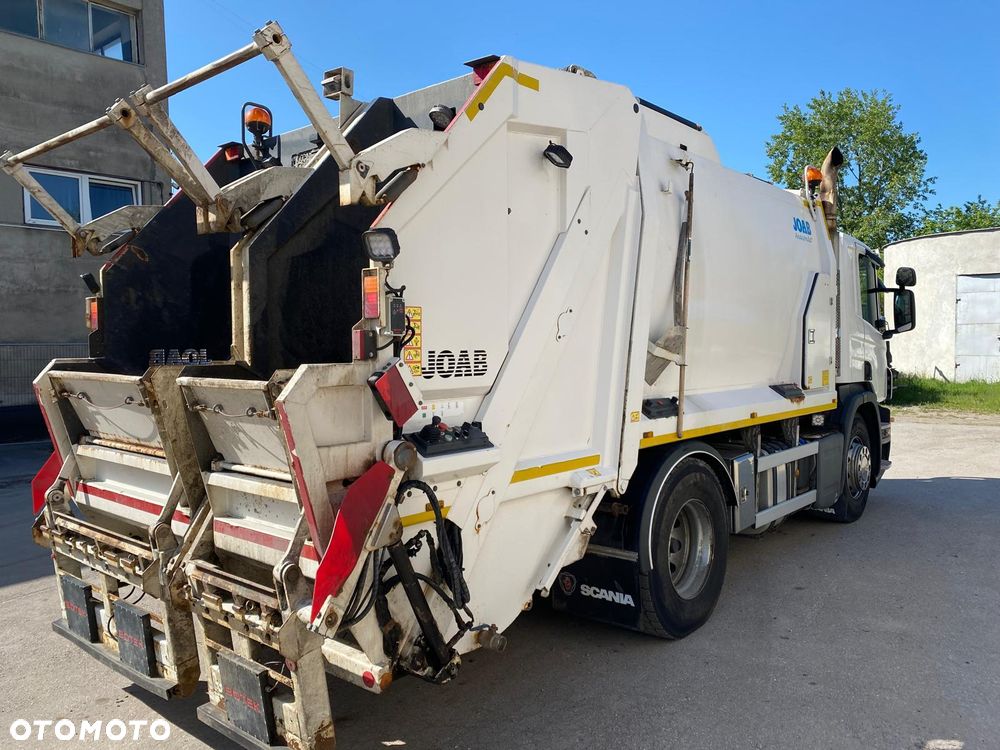 Scania P280 śmieciarka DWIE KOMORY JOAB 12m3 EURO 6 - 4