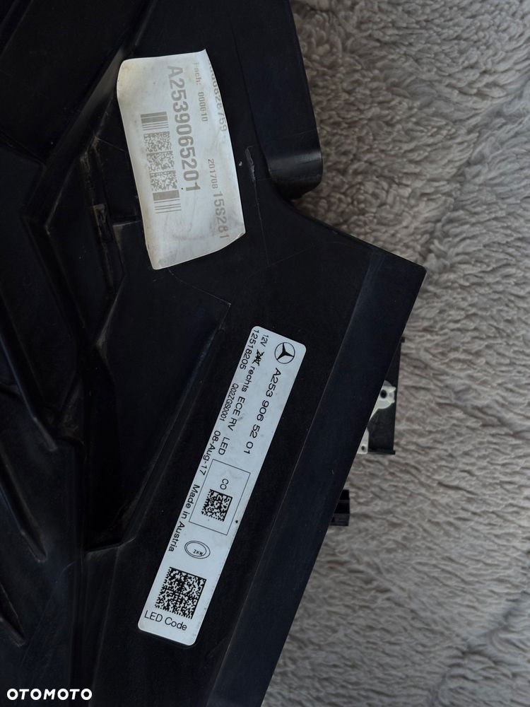 Mercedes GLC W253 Reflektory LED KOMPLET L+P ORYGINAŁ EU A2539065201 - 7