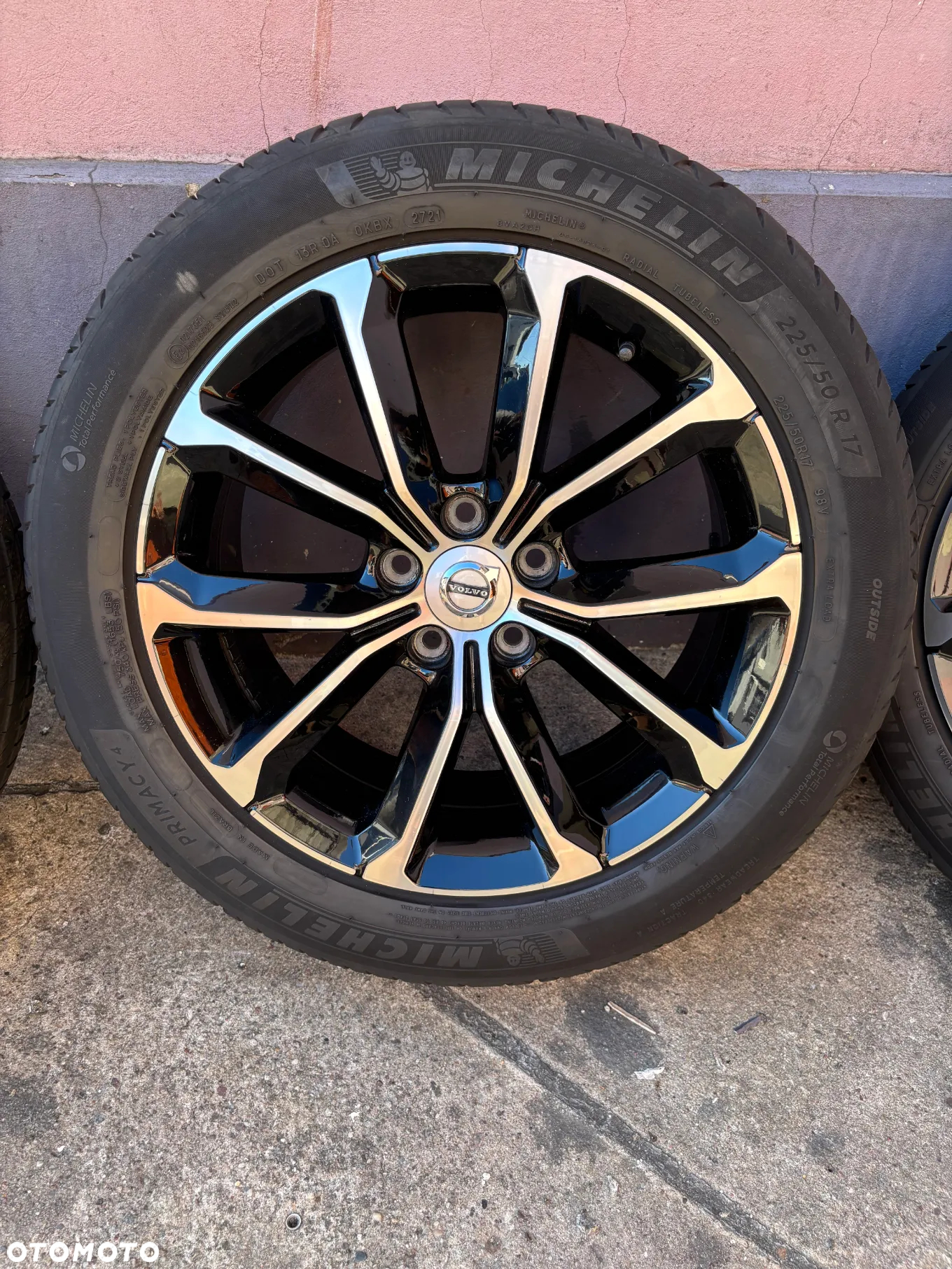 Koła Volvo V60 S60 Felgi 17 cali 5x108 Opony Michelin 225/50 R17 - 4