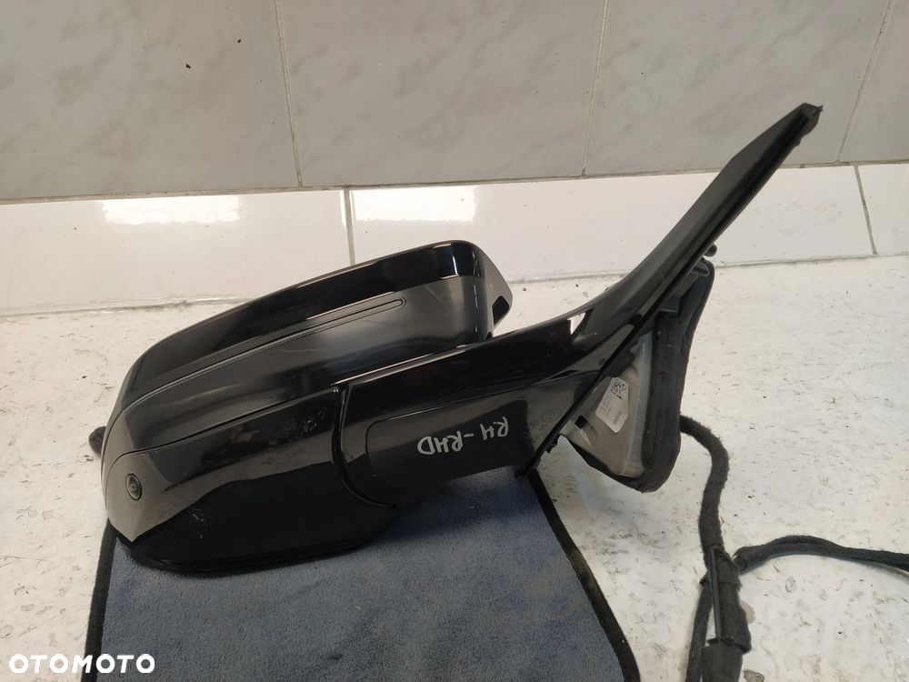 BMW 7 G70 M-POWER LUSTERKO ZEWNĘTRZNE PRAWE ASFERYCZNE ASYSTENT FOTOCHROM KAMERA 9+8+1 PIN KOMPLETNE UK ORYGINAŁ - 10