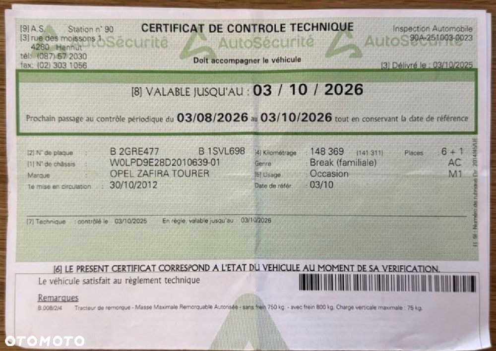 Opel Zafira Tourer 1.8 Selection - 28