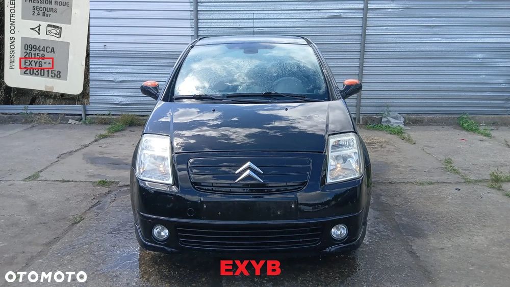Tylko Części Citroen C2 I PHI vtr 1.4 8V KFV 73KM 54kW 02r-05r Lakier EXYB - 1