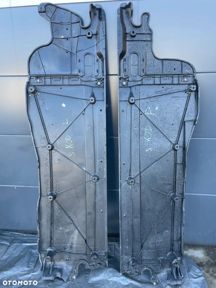 SKODA KODIAQ VW TIGUAN II OSŁONA PODWOZIA PRAWA LEWA 5QF825202Q 5QF825201G - 1