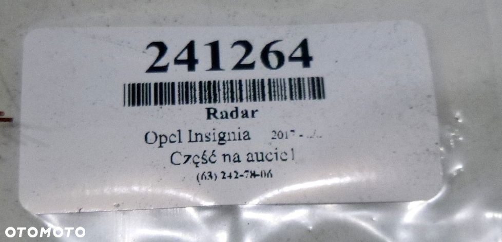 Opel Insignia Radar 84129137 - 4