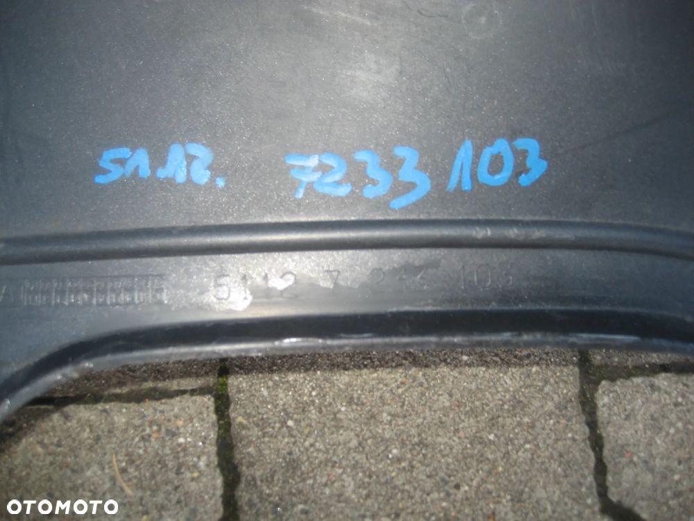 bmw f10 b90 550i 09-13r zderzak tył 4xpdc 5112 7233103 15857711 - 13