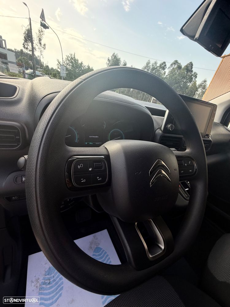 Citroën E BERLINGO VAN M800 100KW 136 CV BATERIA 50 KWH 3 LUGARES - 19
