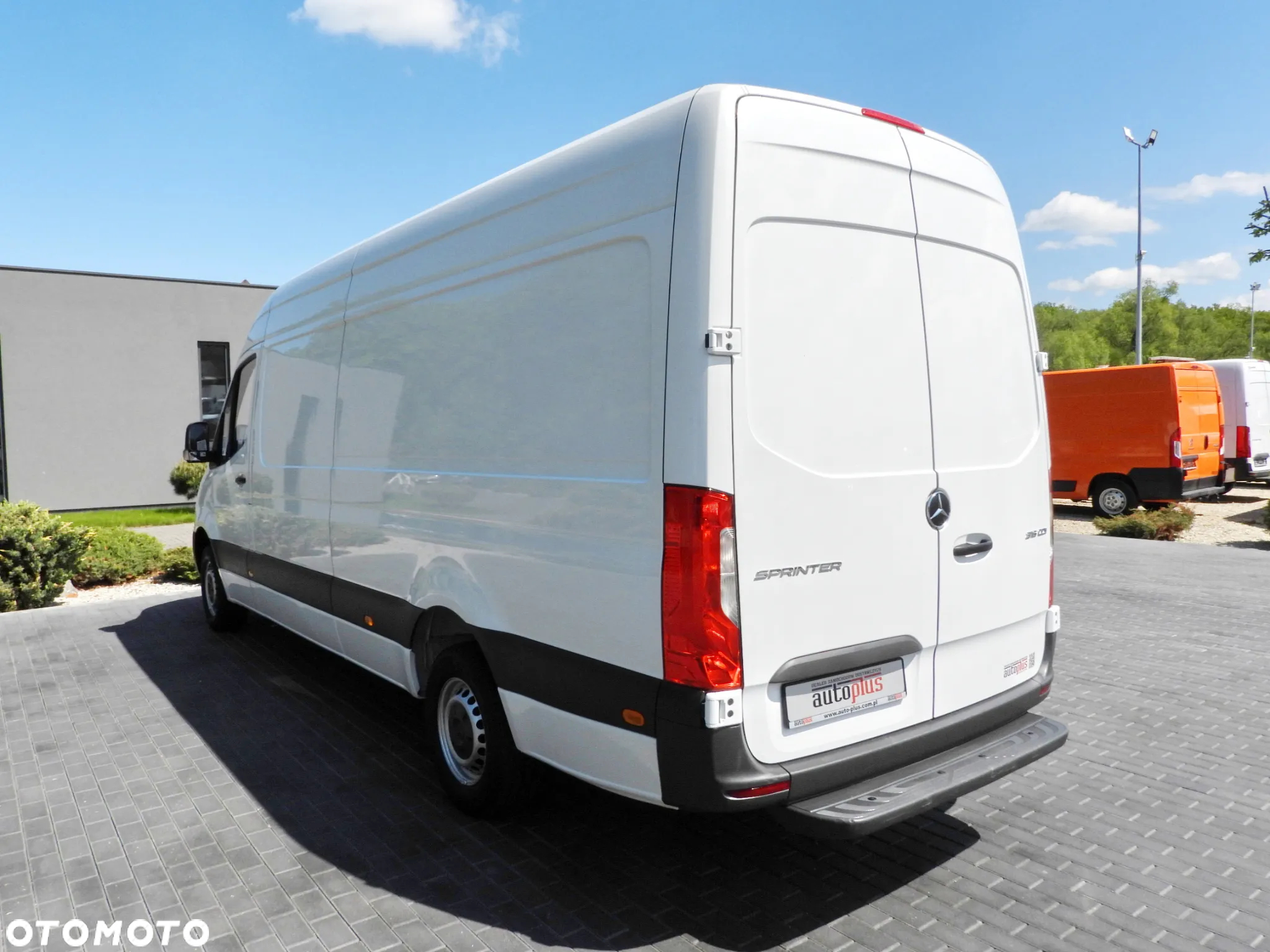 Mercedes-Benz SPRINTER 316 FURGON BLASZAK KLIMATYZACJA 165KM [ 232001 ] - 11