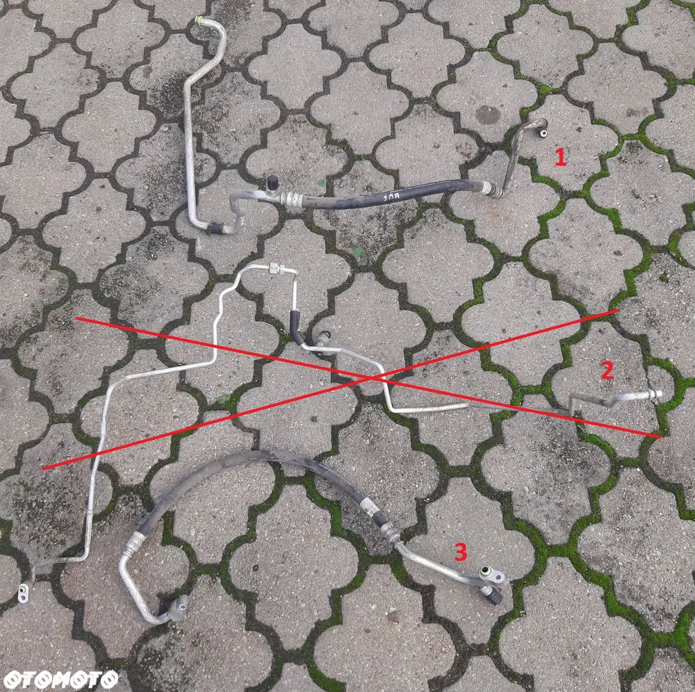 Smart Forfour I rurka klimatyzacji przewód 1,1 benz