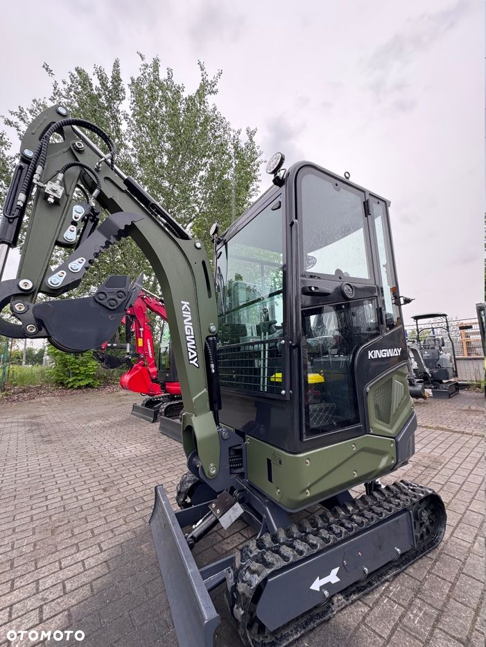 Kingway Koparka 1600kg S16K + Kciuk Hydrauliczny - 3