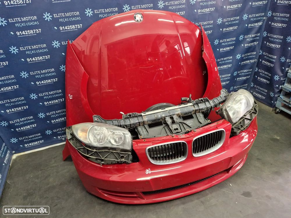 Frente completa usada BMW SERIE 1 LCI COUPE E82 E88 123D 118D 120D capot parachoques oticas guardalamas - 2