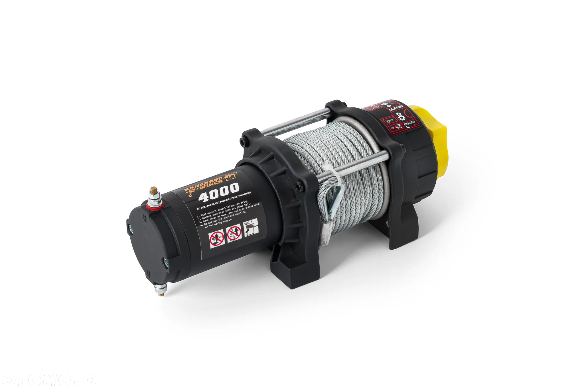 Wyciągarka elektryczna Kangaroowinch K4000 12V Ze Sterowaniem Bezprzewodowym - 6