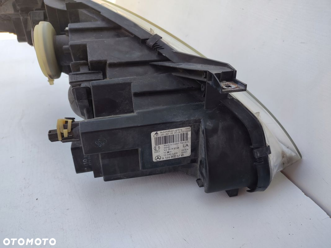 Lampa lewy przód MERCEDES A KLASA W169 LIFT EUROPA ORYGINAŁ A1698205761 - 8