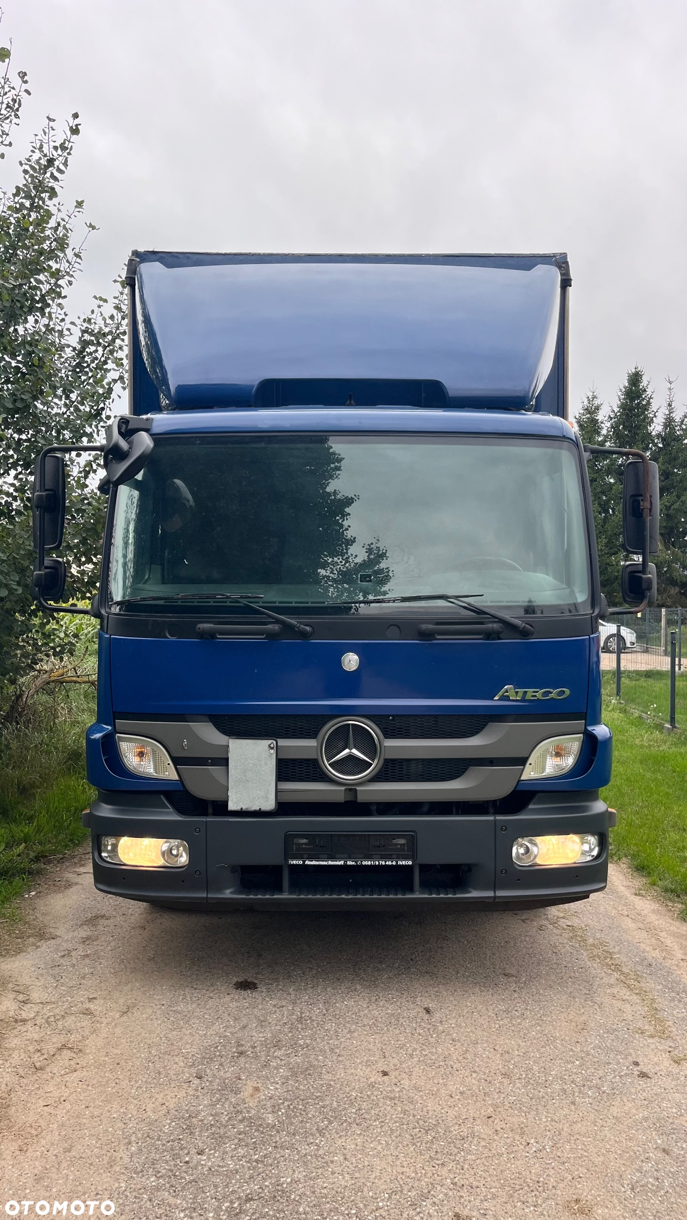 Mercedes-Benz Atego 1224 Euro 5 Firanka Winda Klima Manual (Kontener Rama Do Zabudowy  Laweta Izoterma Chłodnia) - 3