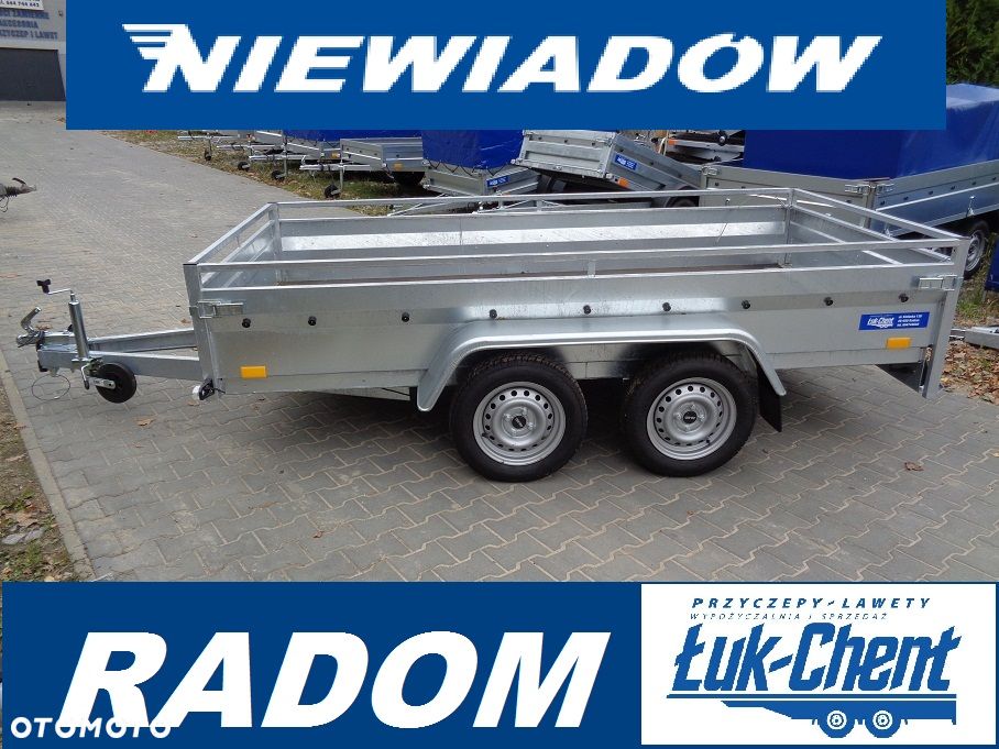 Niewiadów Przyczepa 3,00x1,50 2 osie NAJMOCNIEJSZA - 1