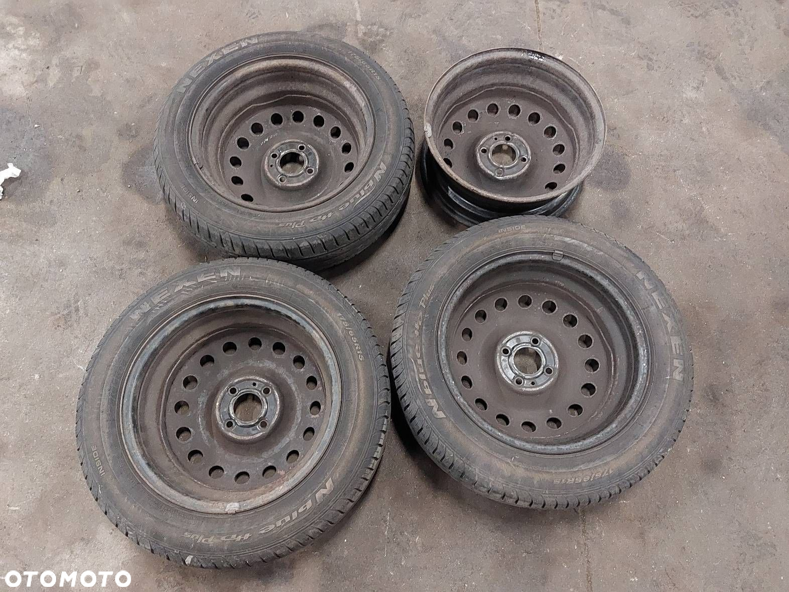 FELGI STALOWE 4 SZT 4x100 5,5Jx15 FI60,1 NISSAN MICRA K12 - 8