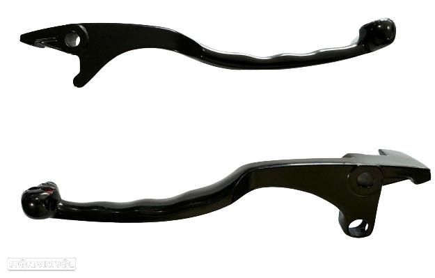 par manetes kawasaki vulcan 1500 / vulcan 1600 black - 1