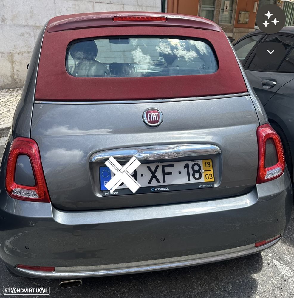 Fiat 500C 1.2 Lounge Dualogic - 2