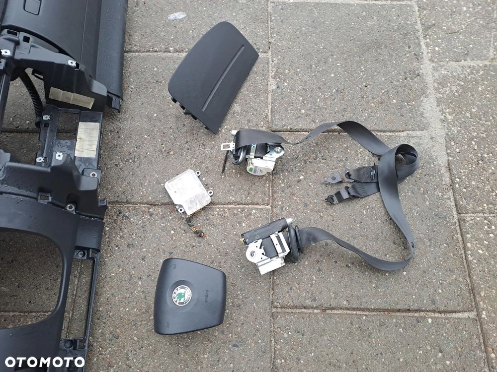 Skoda Fabia II Roomster  poduszki pasy sensor komplet - 6