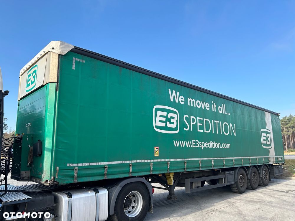 Schmitz Cargobull Standard 5x2018 podnoszony dach z Niemiec  / OŚ PODNOSZONA / ładne opony / od pierwszego właściciela / OKAZJA - 1