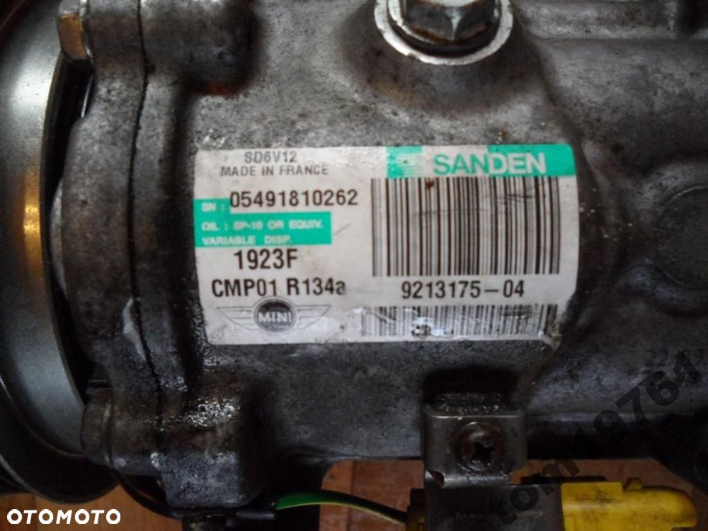 pompa klimatyzacji 1.6 disel do mini cooper - 2