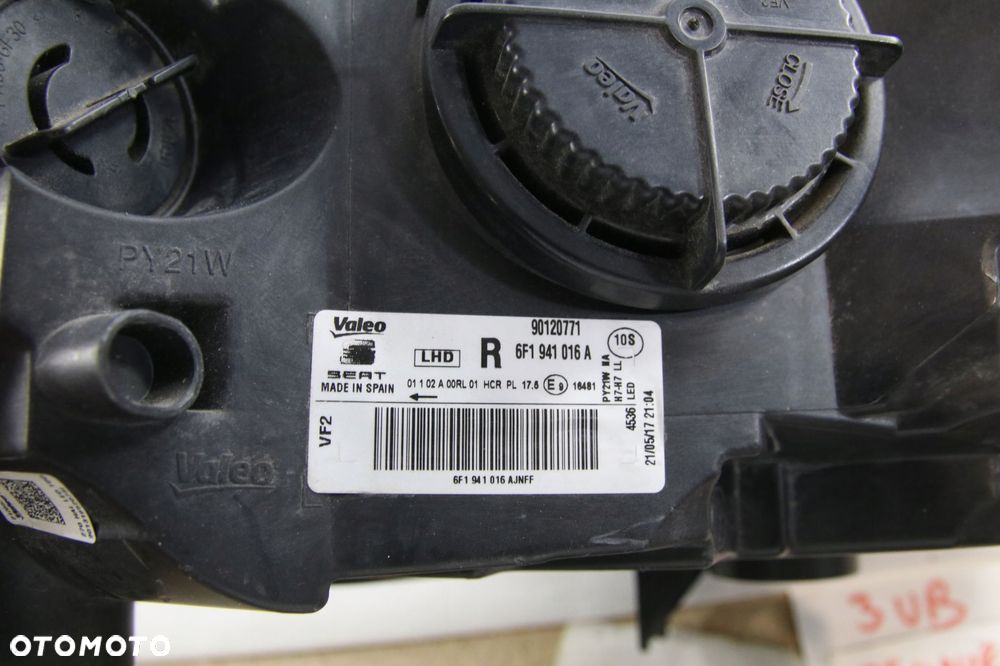 reflektor lampa euro led seat ibiza v 5 6f 6f0 18- - 6