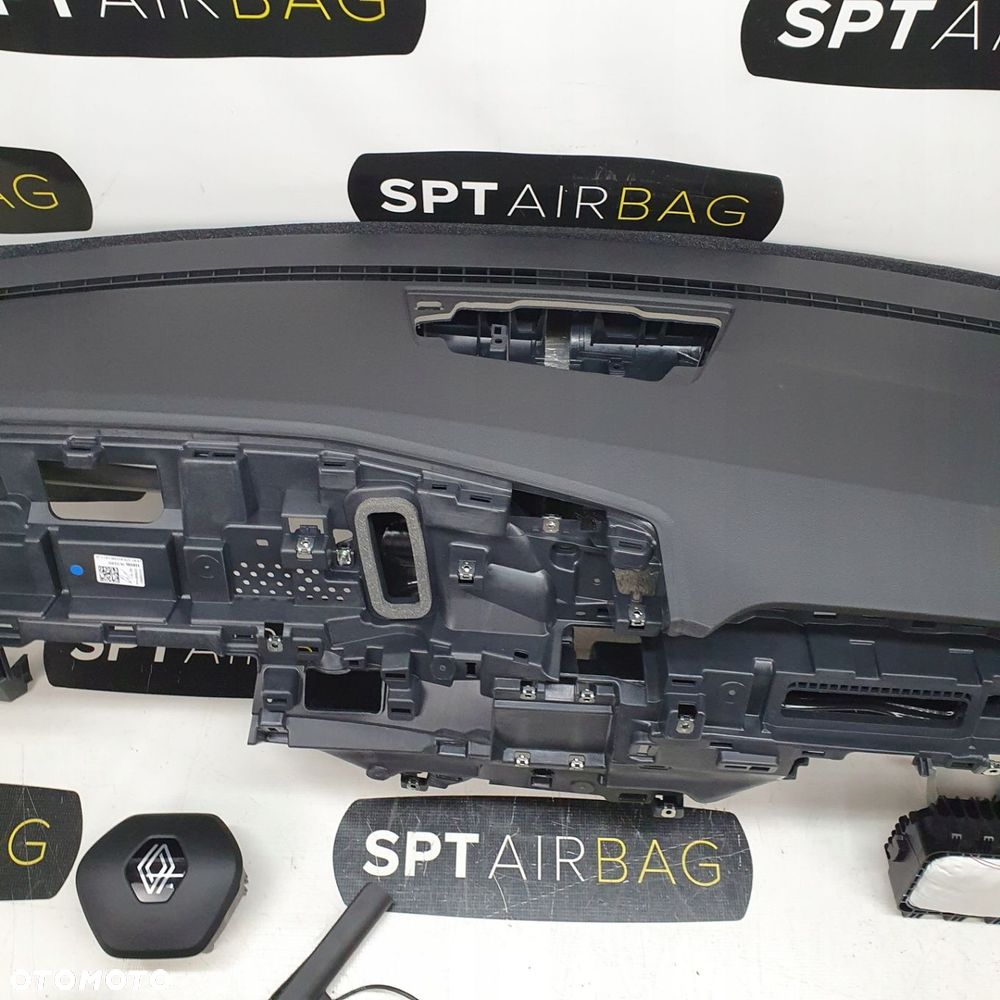 RENAULT AUSTRAL DESKA ROZDZIELCZA KONSOLA KOKPIT PULPIT PODUSZKI AIRBAG AIR BAG PASY KIT SET - 3