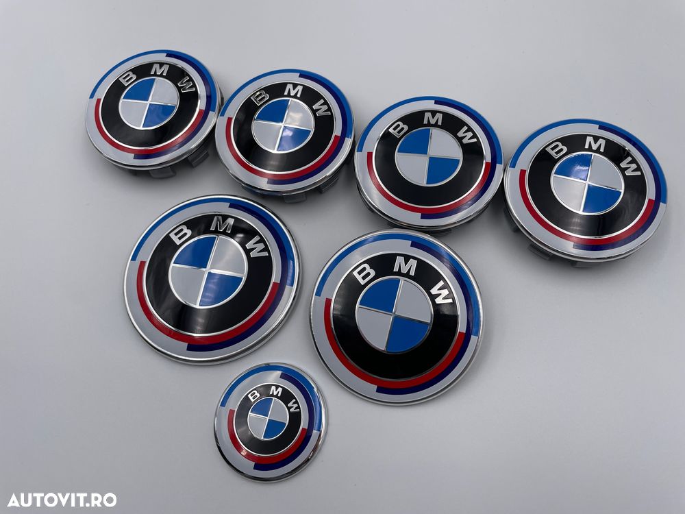 Set Embleme BMW Anniversary compatibile F10/F30 - 8