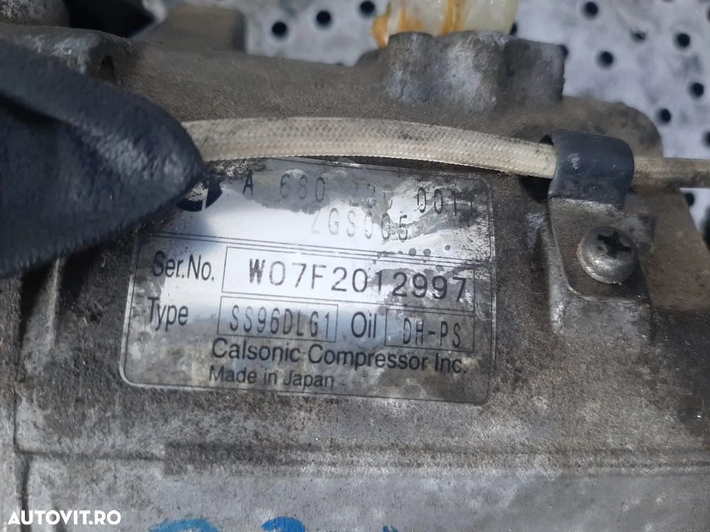 compresor clima ac 660950 0.8cdi smart fortwo  a660230001 - 3