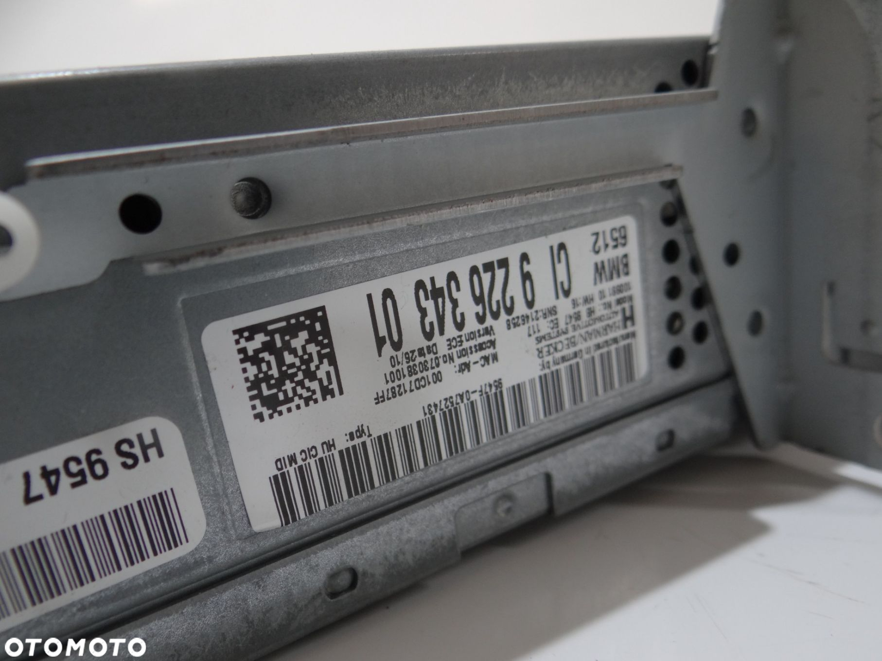 RADIO CD NAWIGACJA BMW X5 E70 9226343 - 7