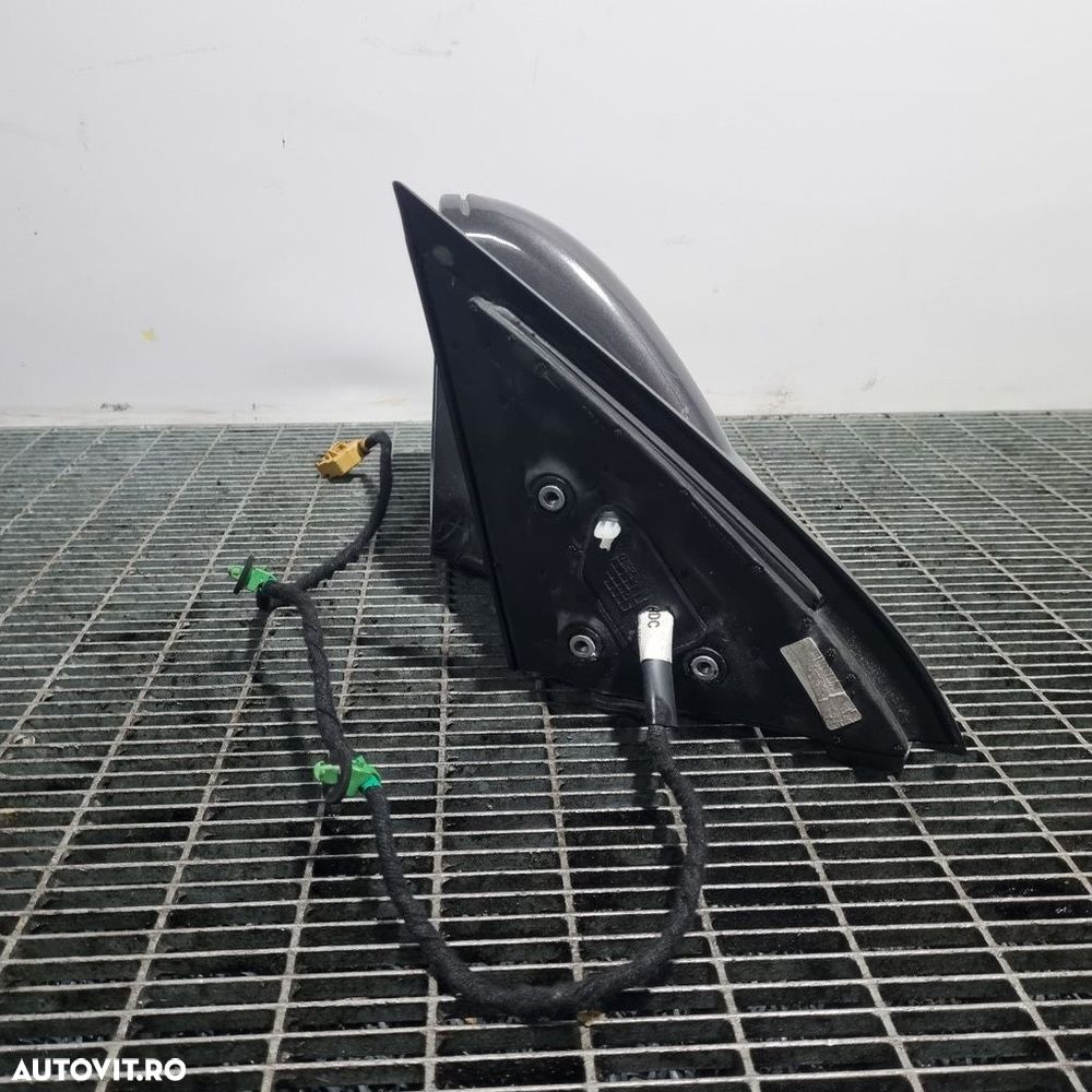 Oglinda stanga Volkswagen Touareg 7L facelift 2007 - 2011 4 Usi GREY LR7M (1417) Cu ... - 2