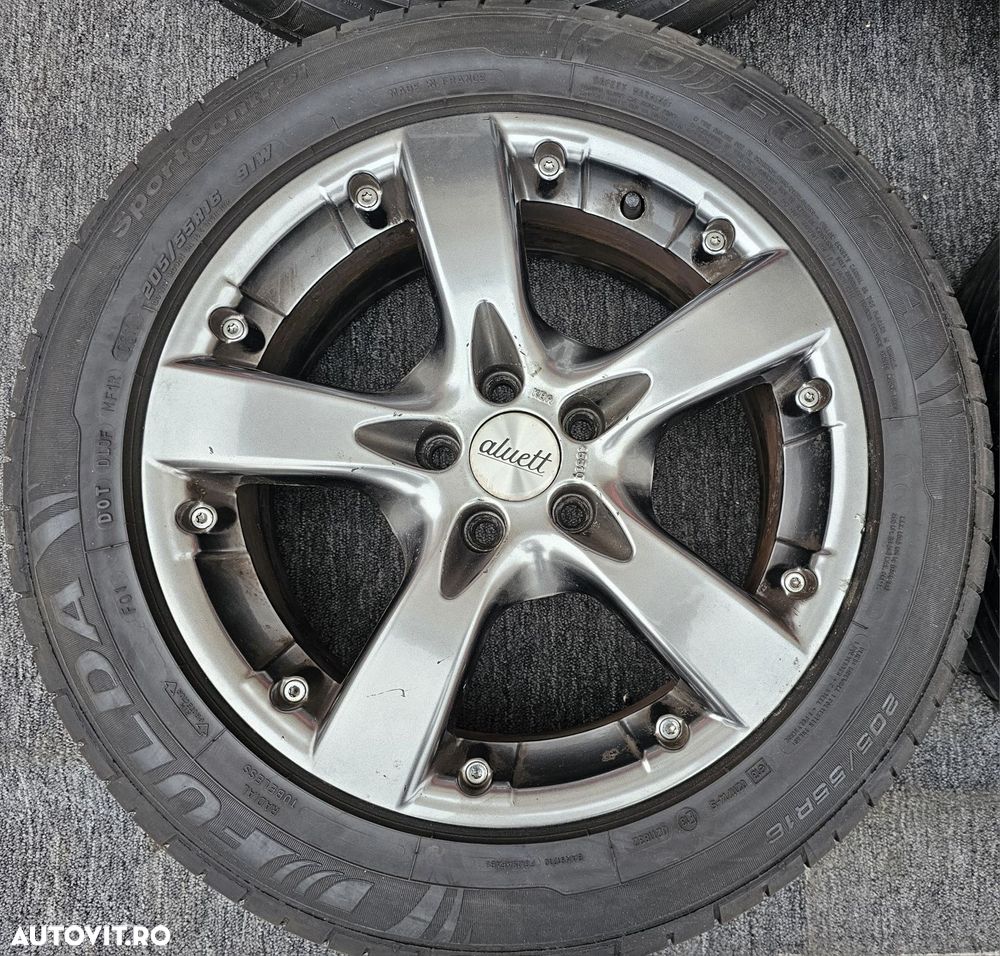 16''5 x 100 VwGolf4/Bora,SkodaFabia/Octavia,SeatIbiza/Leon,ToyotaPrius - 5