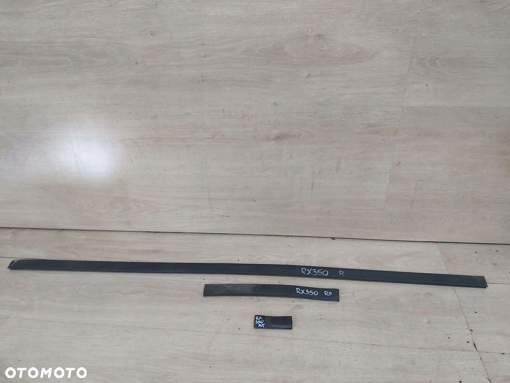 LEXUS RX II 330 350 400h listwa dachowa prawa uszczelka Komplet - 1