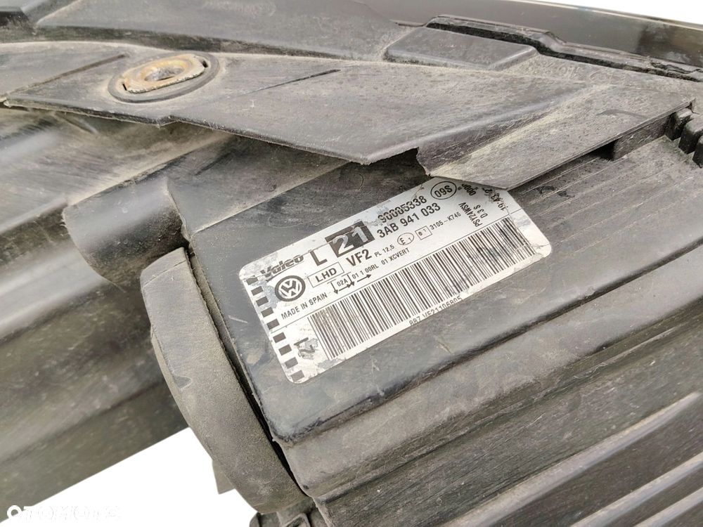 LAMPA LEWY PRZÓD VOLKSWAGEN PASSAT B7 (2010-2014) 2.0 TDI 177KM 3AB941033 - 4