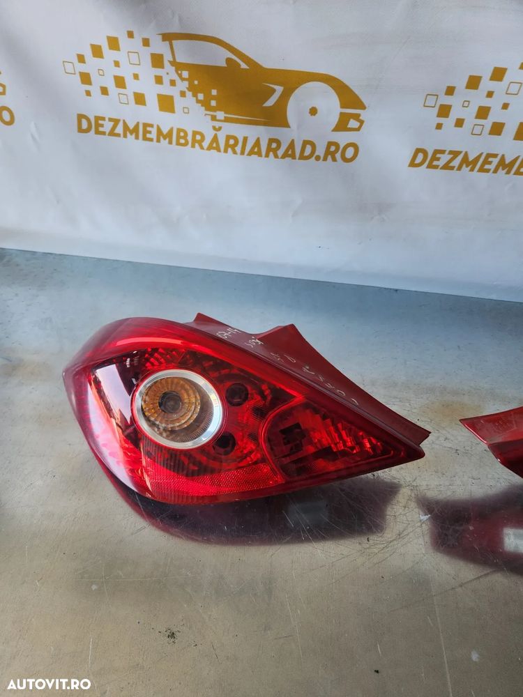 Stopuri Lampa Stop Tripla Stanga Dreapta Opel Corsa D Model 2-3 Usi - Dezmembrari Arad - 4