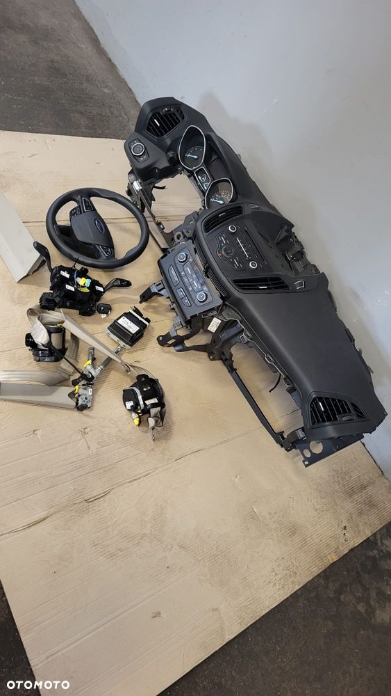 Ford escape kuga mk3 2017rok deska konsoleta air bag pasy konsolet orginal - 3