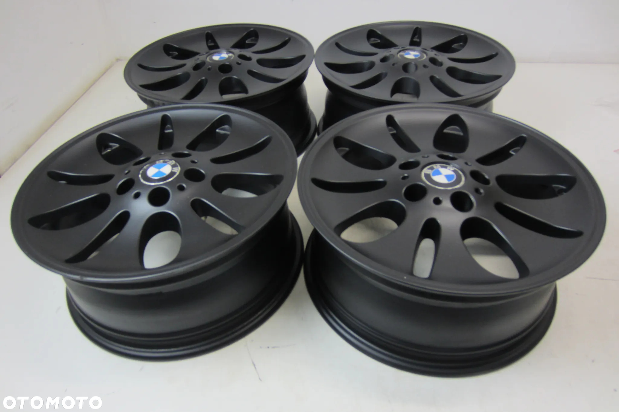 FELGI ALUMINIOWE 17 BMW F10 F11 E46 E90 E91 X3 IS40 ORYGINAŁ CZARNY MAT - 6