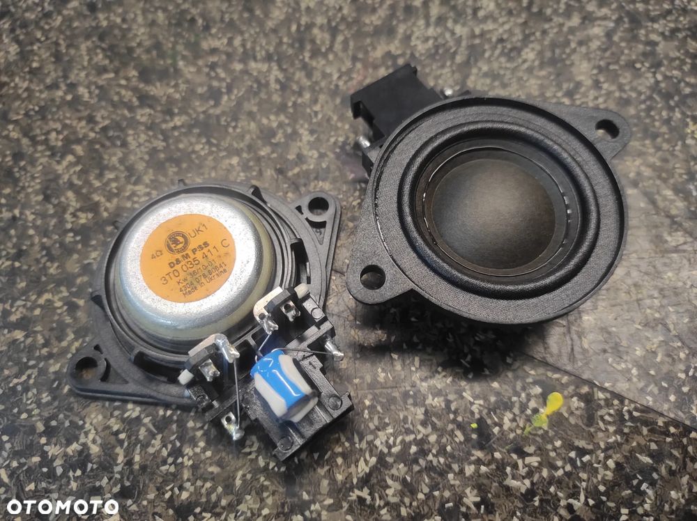 SKODA SUPERB 2 GŁOŚNIK PRZEDNI GŁOSNIKI PRZÓD D&M PSS 4 OHM 3T0035411C WYSYŁKA !!!! - 1