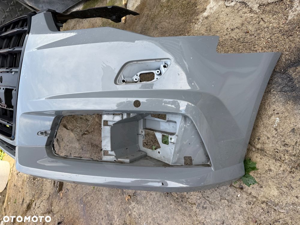 ZDERZAK PRZÓD PRZEDNI ATRAPA AUDI A6 C7 4G0 LIFT COMPETITION BLACK XEN 4PDC 4G0807437AB 4G0853651BP NARDO GREY - 17