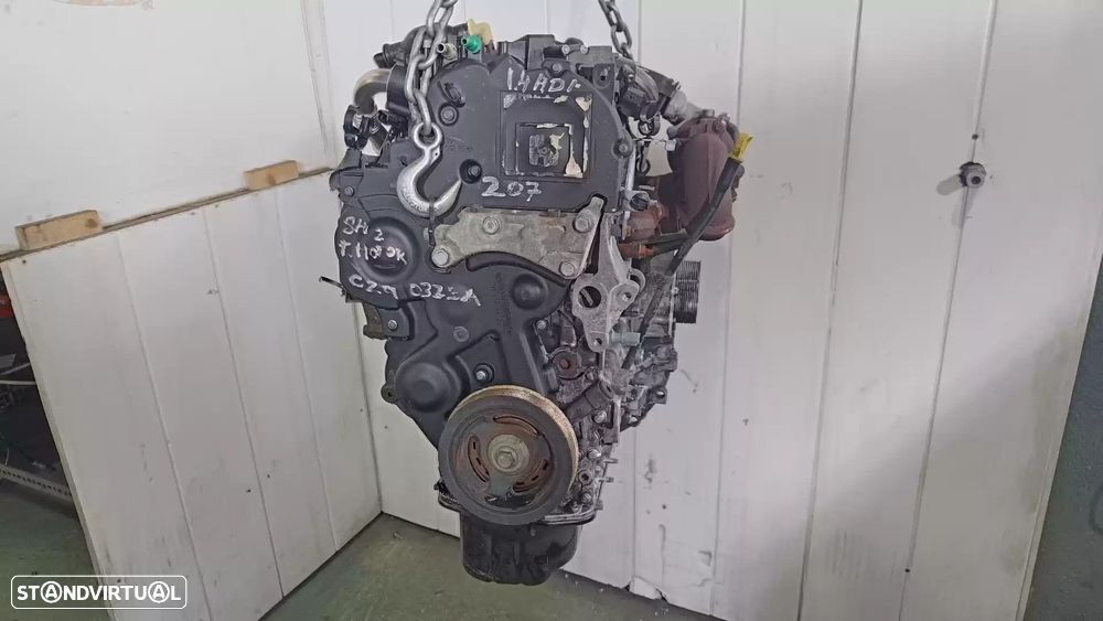 MOTOR COMPLETO PEUGEOT 207 2007 -8HZ - 4