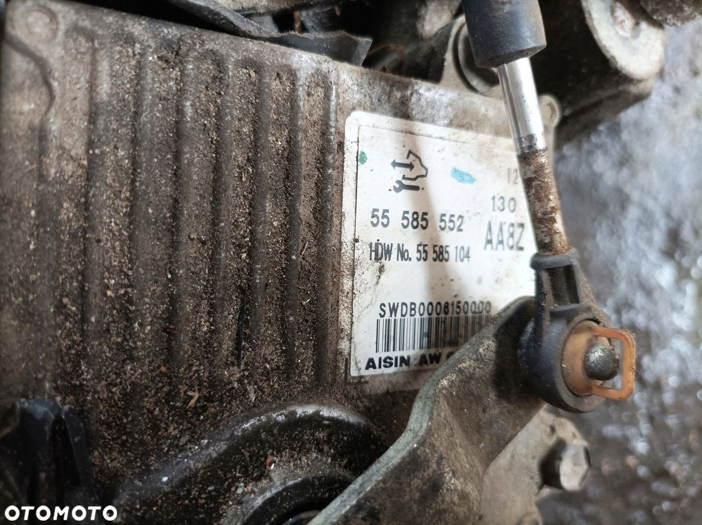 MERIVA B 1.7 CDTI SKRZYNIA AUTOMATYCZNA KOMPLETNA PRZEBIEG 153 TYŚ KM - 3