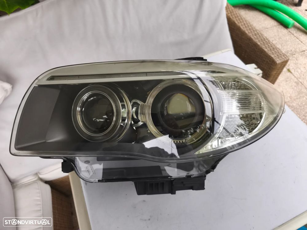 Farol esquerdo bi-xenon Led BMW e82 E87 serie 1 - 1