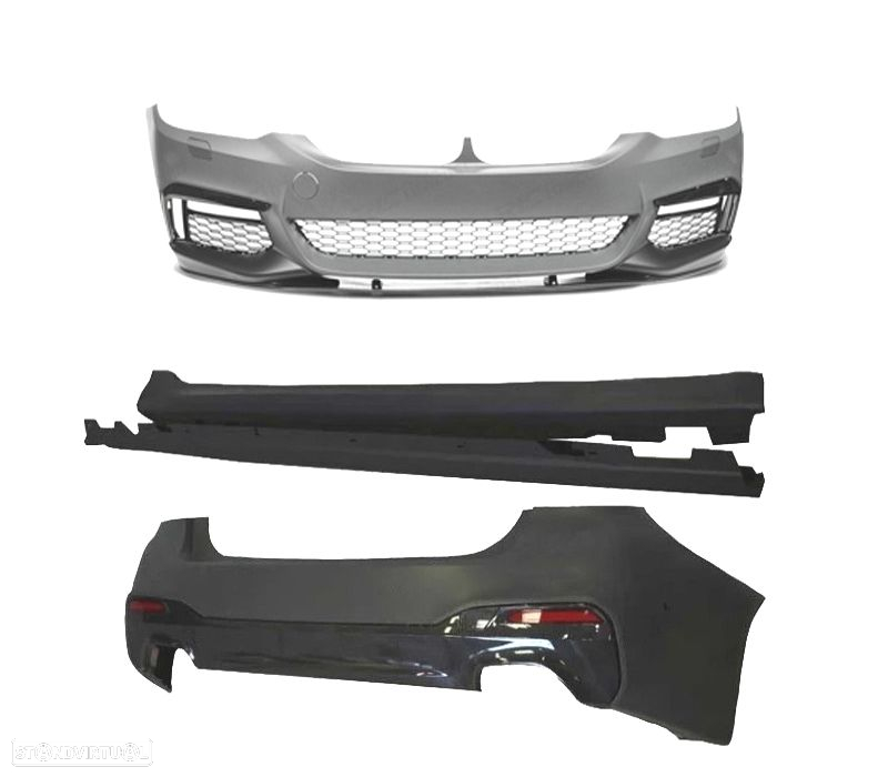 KIT DE CARROÇARIA BMW G30 G31 17-19 LOOK M SEM PDC - 2
