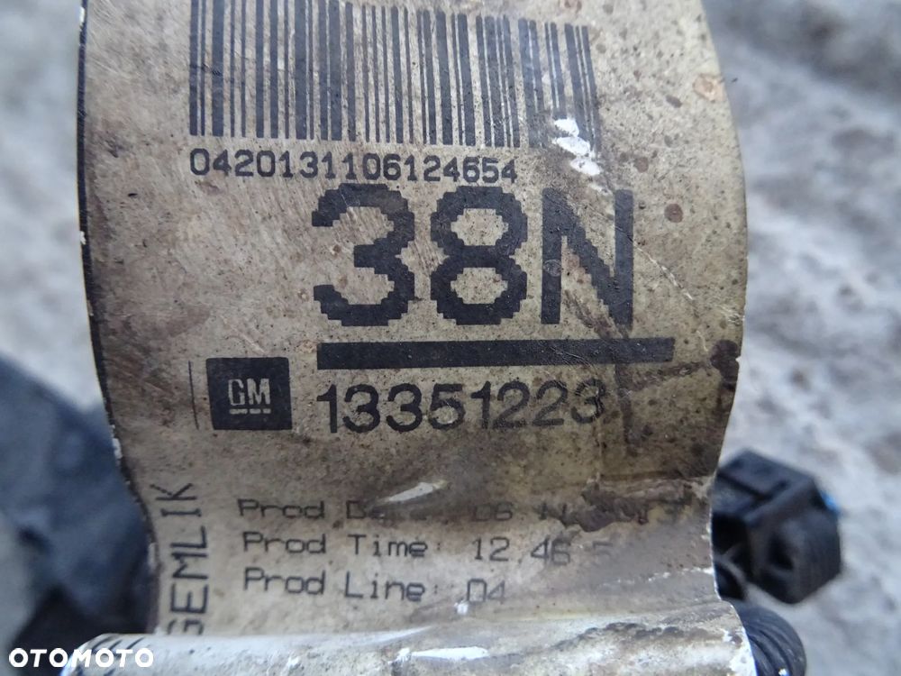 OKABLOWANIE WIĄZKA INSTALACJA ELEKTRYCZNA SILNIKA 1,8 A18XER OPEL ZAFIRA C - 3