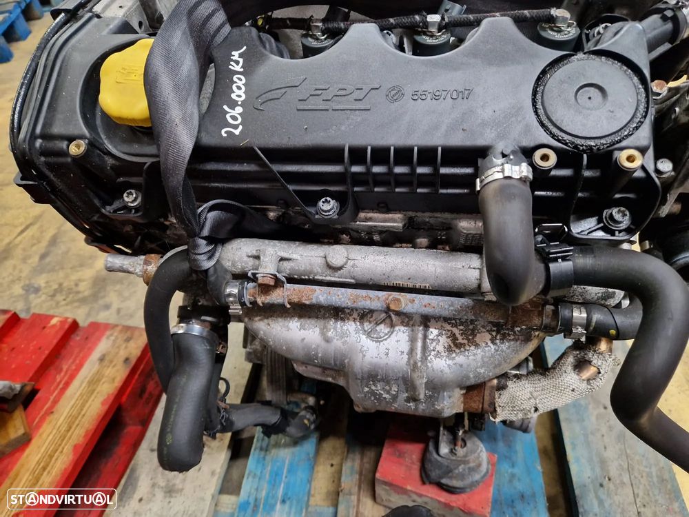 Motor usado 186A9000 FIAT DOBLO 1.9 JTD 120CV MULTIPLA - 2