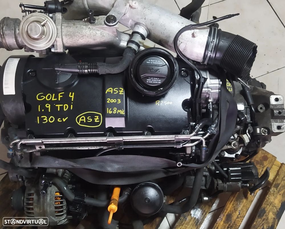 Caixa 6 Velocidades VW GolF 4 1.9TDi 130Cv de 2004 Ref: ERF - 4