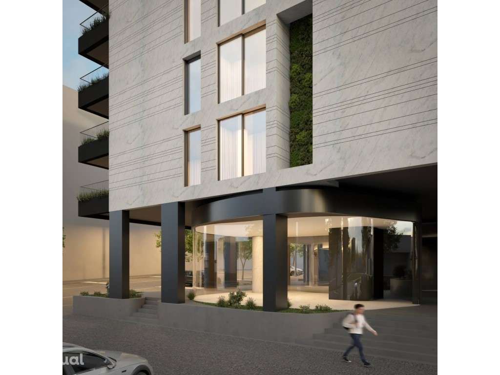 Apartamento T2, novo, varanda com churrasqueira e lavandaria; pisci... - Grande imagem: 4/15