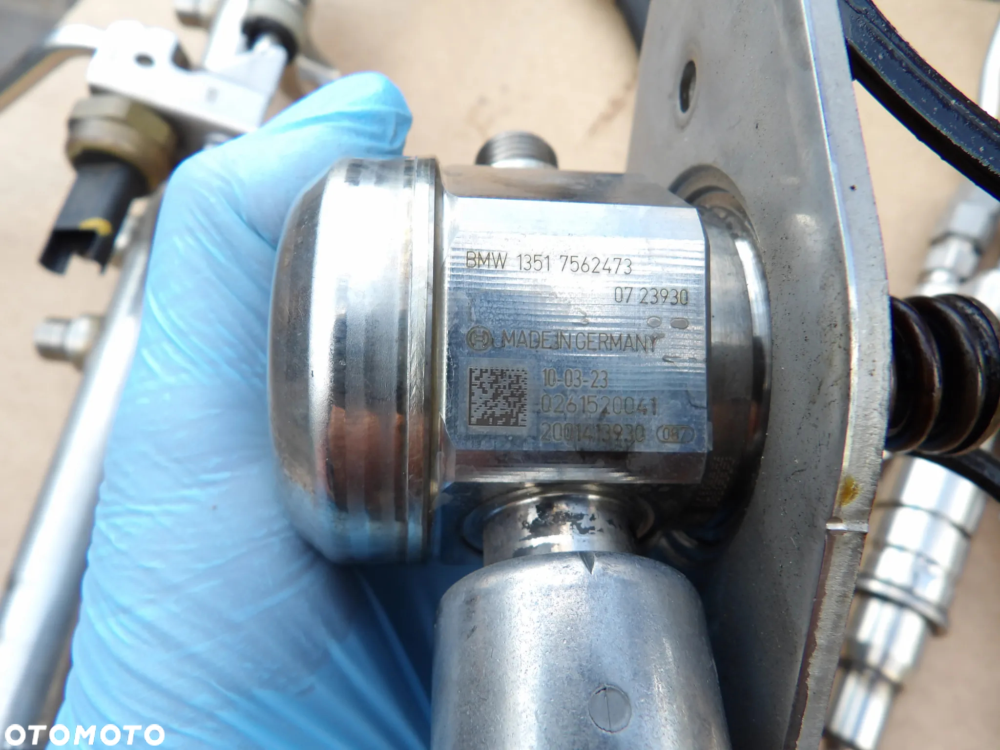 BMW - E84,X1 - N43B20 - UKŁAD PALIWOWY - POMPA , WTRYSKI , LISTWA - KOMPLET - 7589048  7592473  7537319 - 5