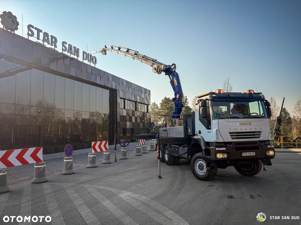 Iveco Iveco TRAKKER 450  6x6 PM 44 FLY JIB Żuraw Kosz - 4