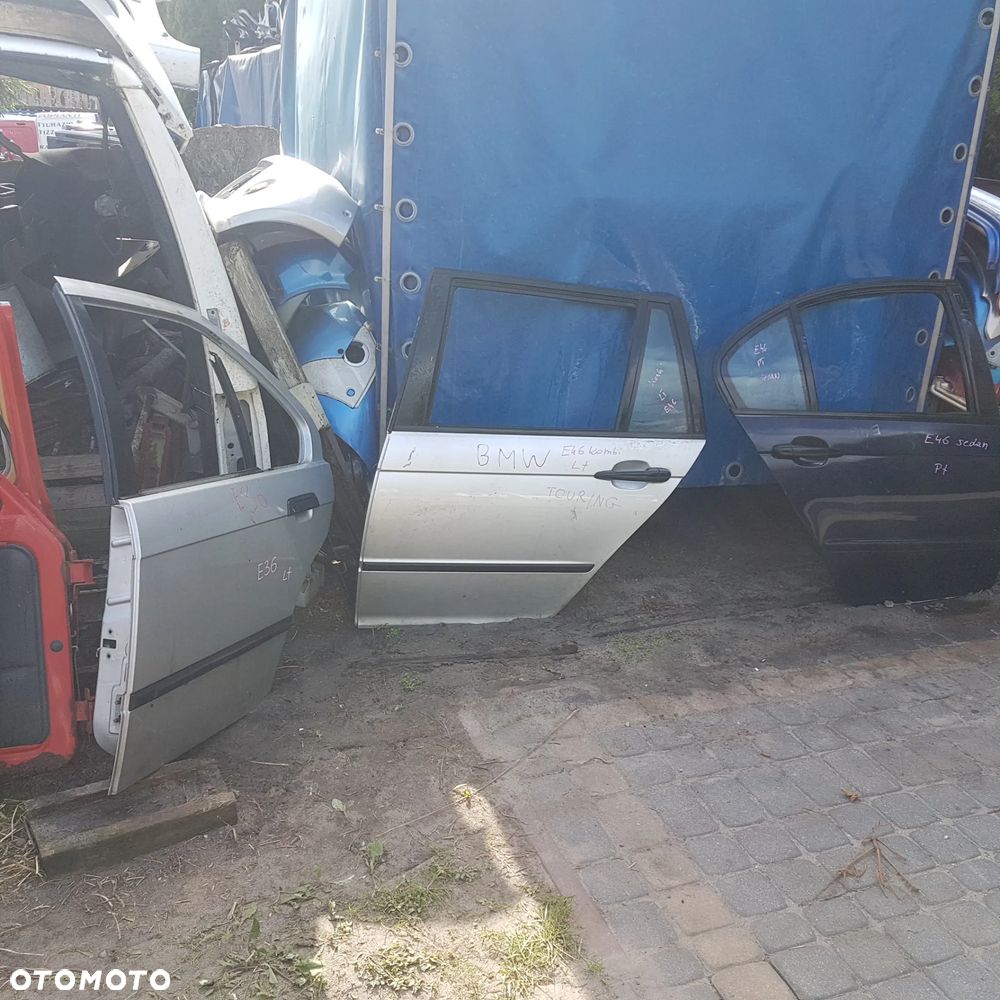 drzwi szyba zamek bmw e46 e36 bez rdzy - 2